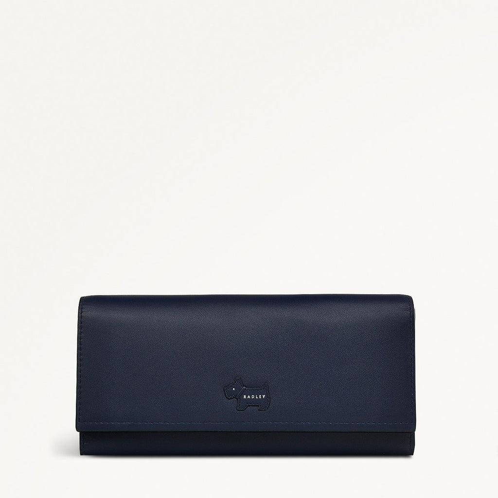 Radley Dna - Protect Leather Large Flapover Wallet in Ink - 111148