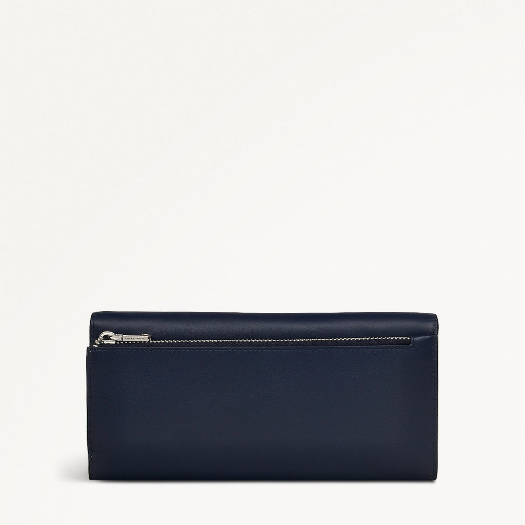 Radley Dna - Protect Leather Large Flapover Wallet in Ink - 111148