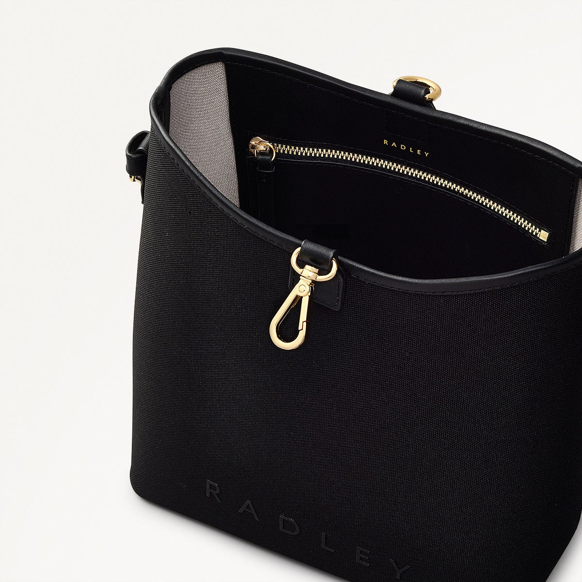 Black Small Open Top Shoulder | Addison Lane Responsible Ss25 | Radley
