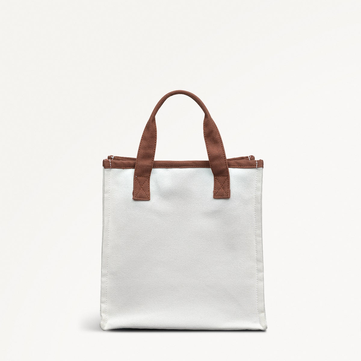 Radley Toile Fabric Small Open Top Satchel in Natural - 111362