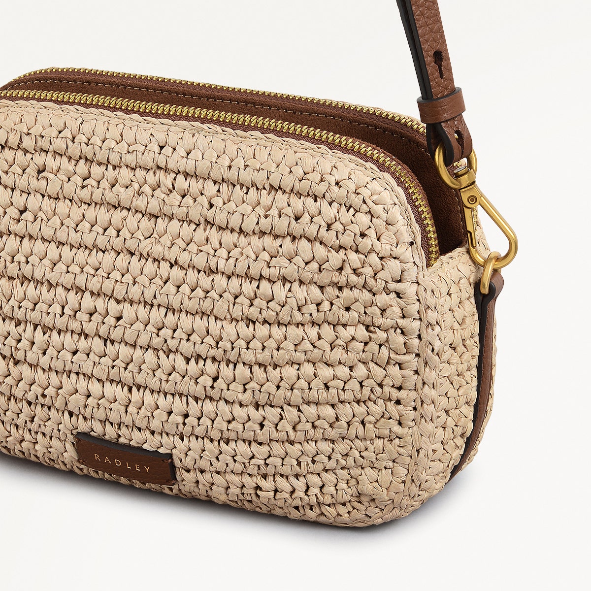 Crochet Zip-Top Crossbody Bag | Dukes Place Collection AW25 | Radley