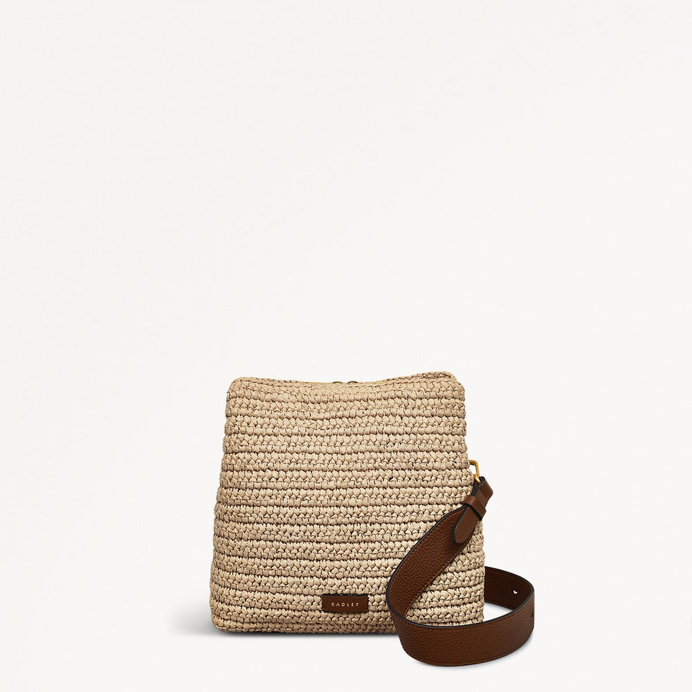 Dukes Place Crochet Medium Compartment Cross Body Bag - RHE13502