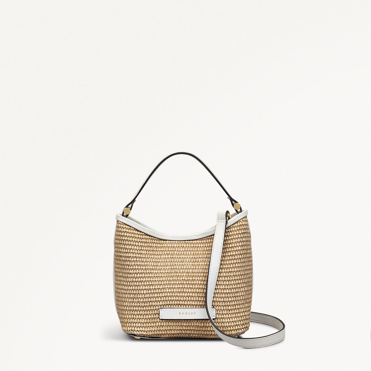 Bathurst Mews Raffia Small Open Top Satchel Bag - RHE11104