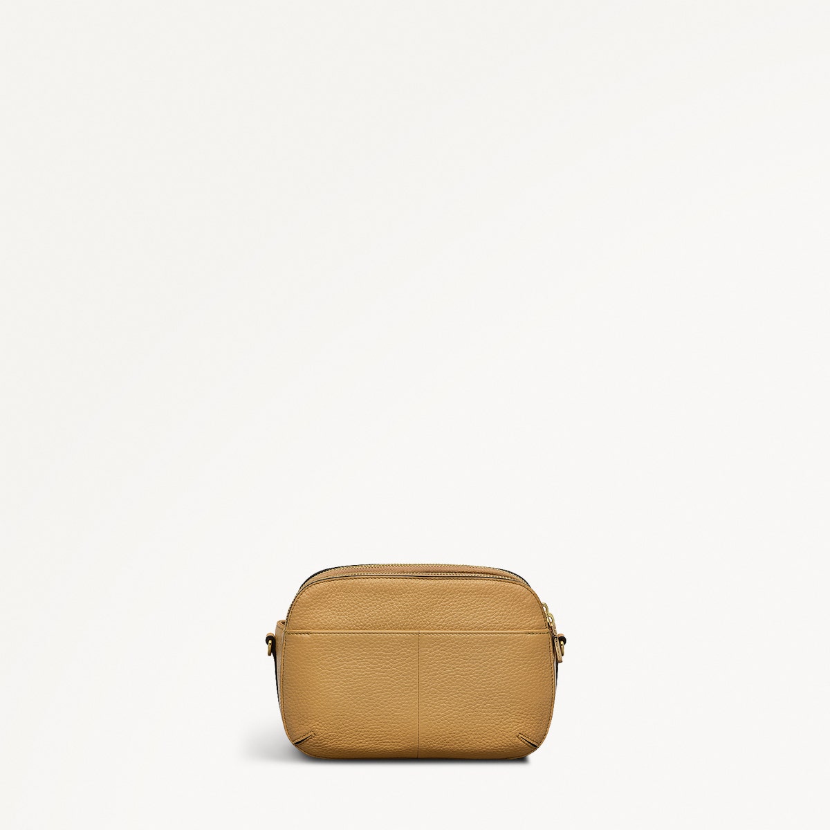 Pecan Brown Leather Crossbody Bag | Dukes Place Collection AW25