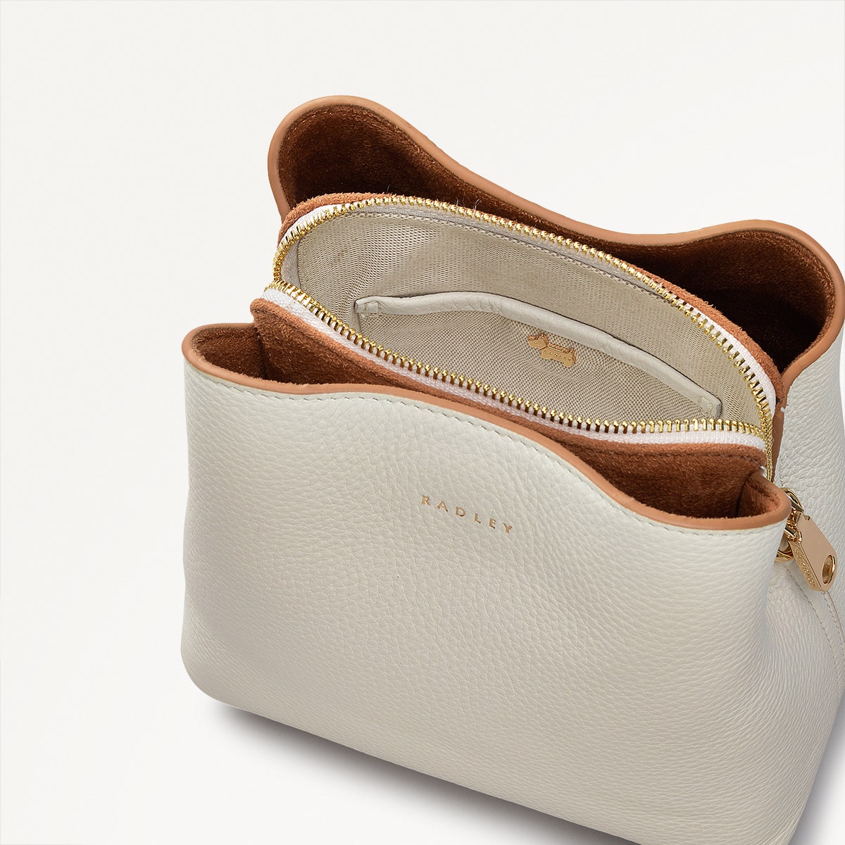 Chalk Leather Small Crossbody Bag | Dukes Place Collection Chalk Leather Small Crossbody Bag | Dukes Place Collection