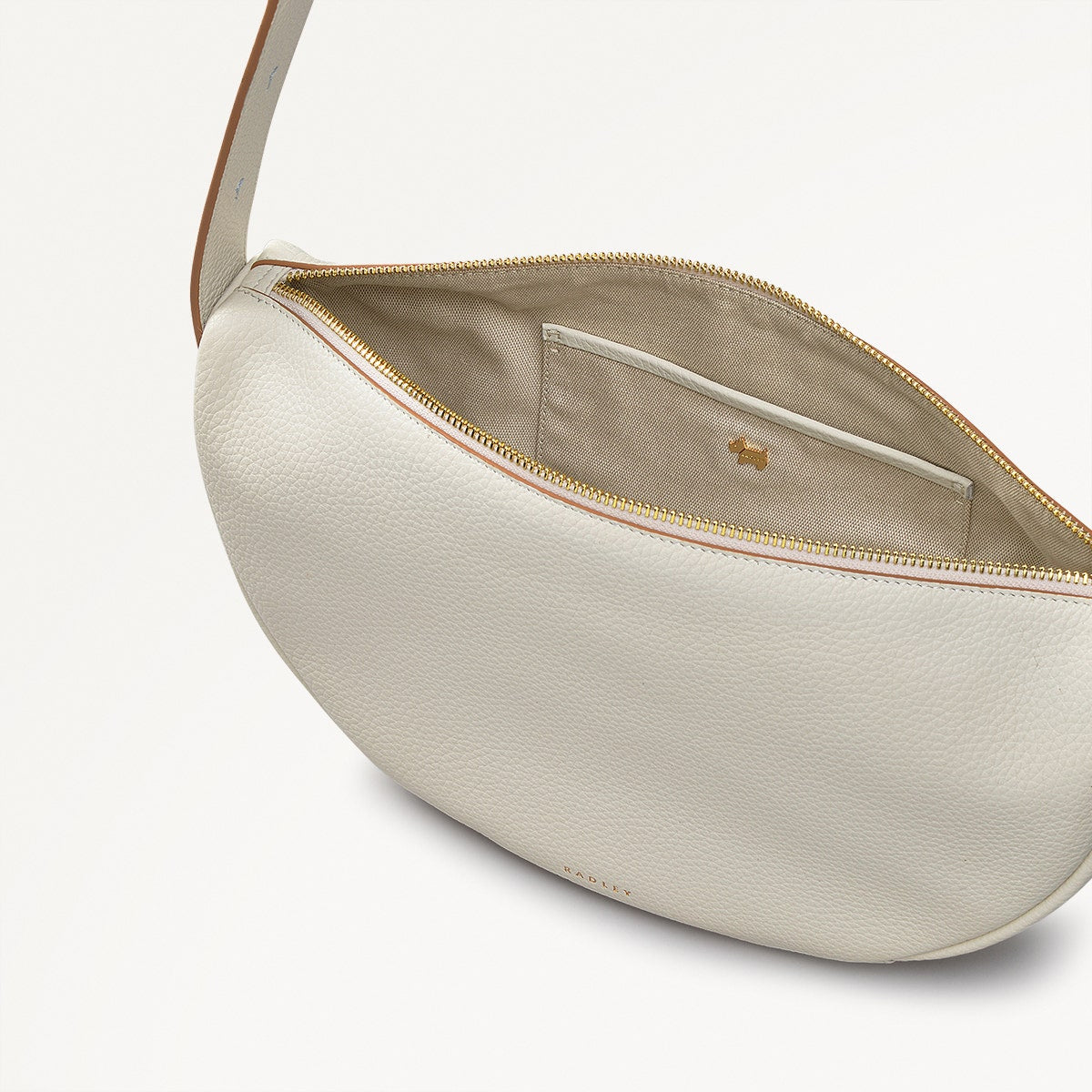 Chalk Leather Medium Sling Bag | Dukes Place Collection AW25 | Radley