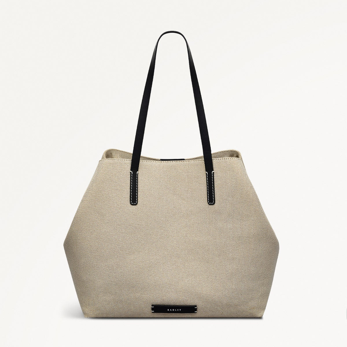 Dukes Place Canvas Large Open Top Tote Bag - RHE13917