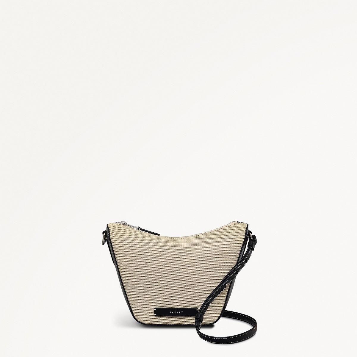 Oak Street Canvas Small Ziptop Cross Body Bag - RHE14003