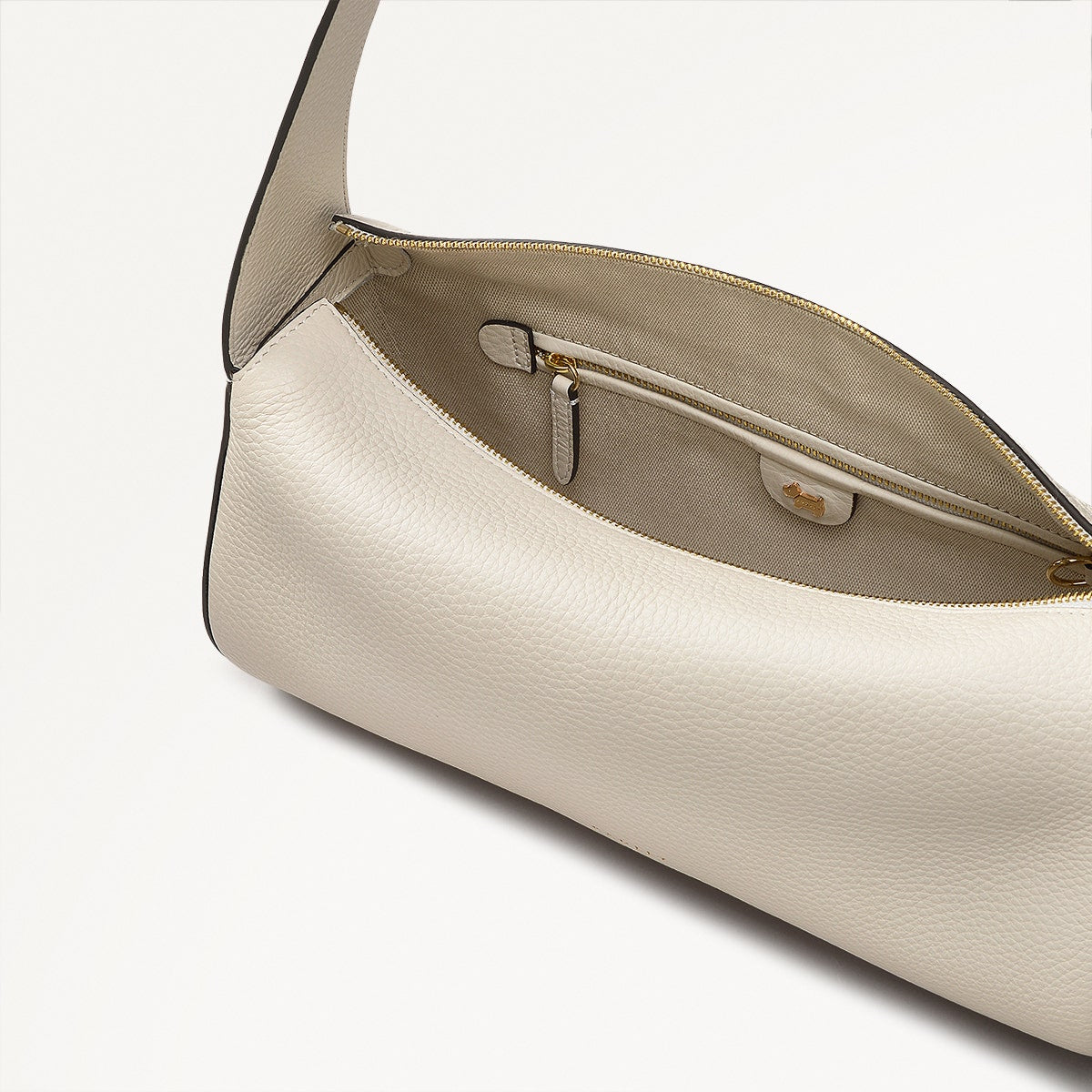 Chalk Leather Shoulder Bag For Women | Abbey Mews AW25 | Radley