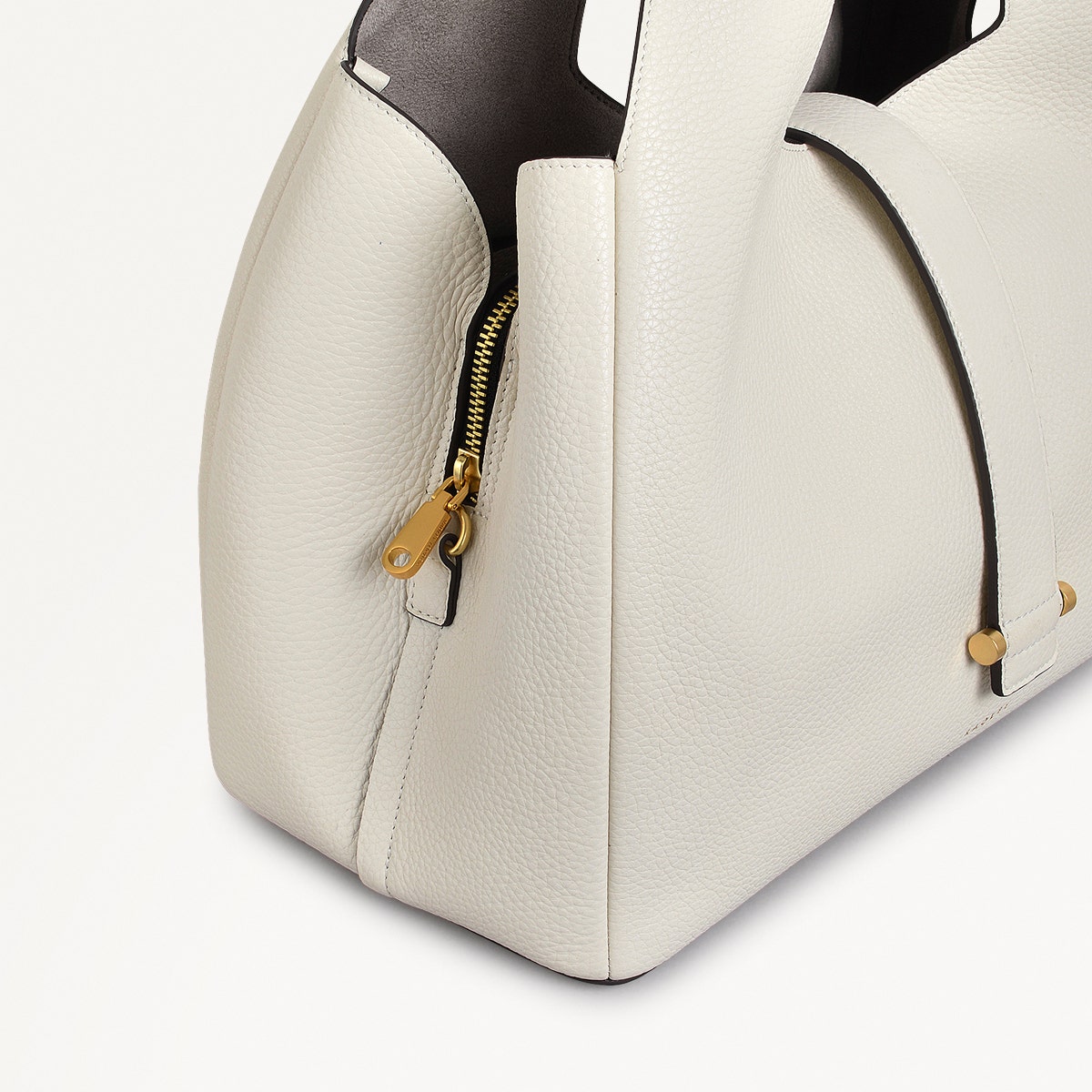 Chalk White Leather Grab Bag | Sloane Street AW25 | Radley