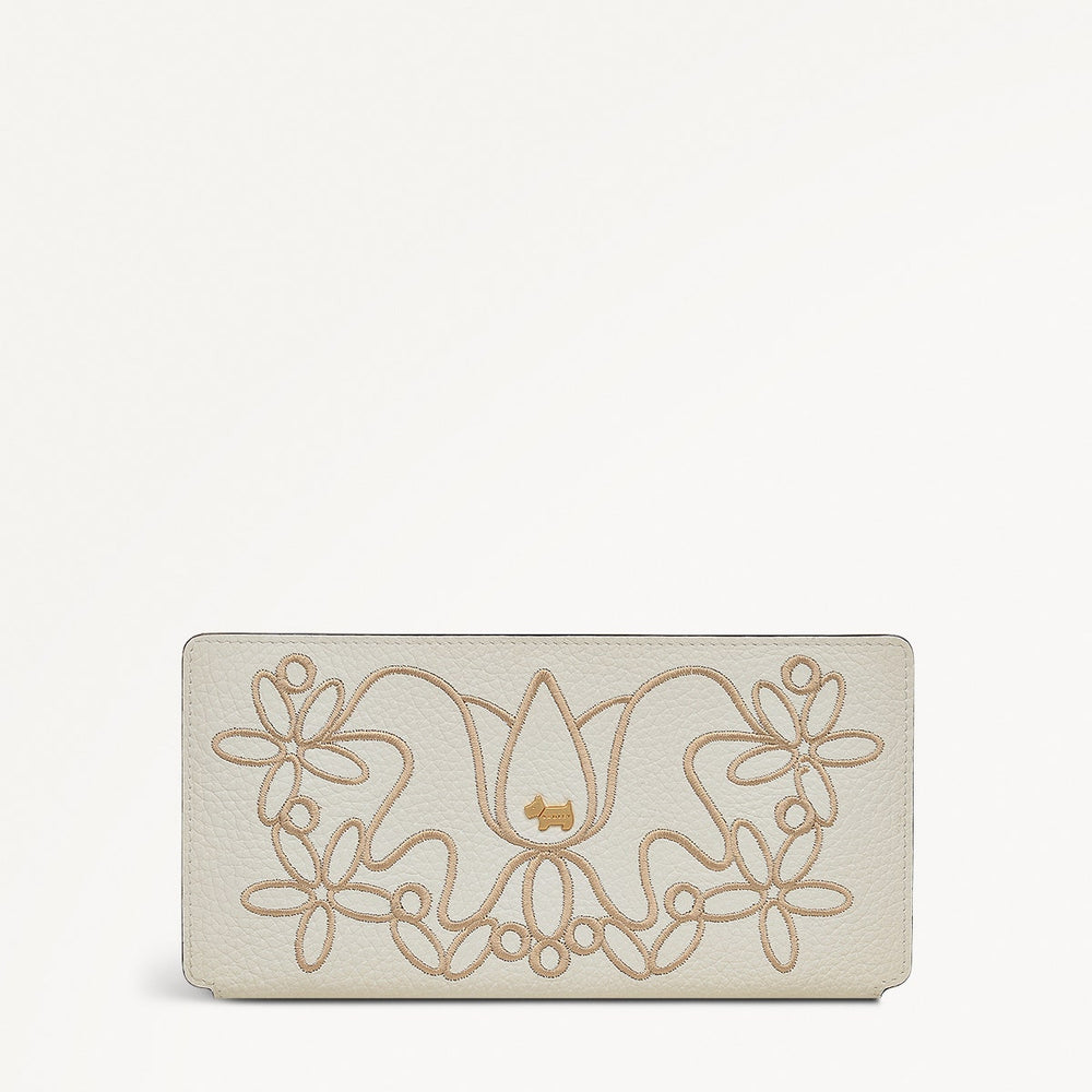 Coin Street Embroidery Large Bifold Wallet - RSE11301