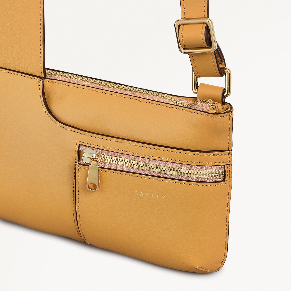 Pecan Mini Leather Crossbody Bag | Pockets Collection AW25 | Radley