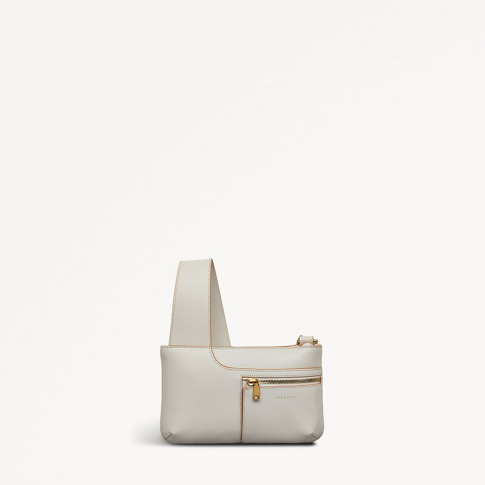 Pockets Mini Ziptop Cross Body Bag - RHD17201