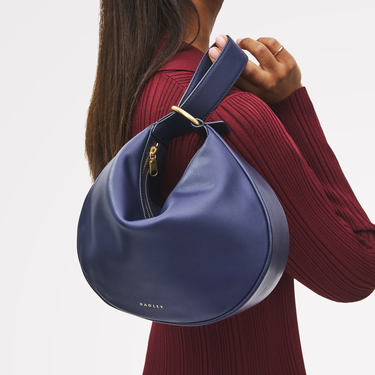 Evenfall Blue Clutch Bag | The Harrington AW25 | Radley