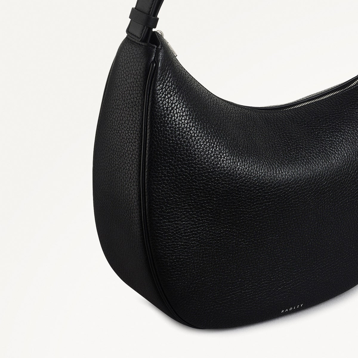 Black Leather Crossbody Bag | Pemberton Row Collection AW25