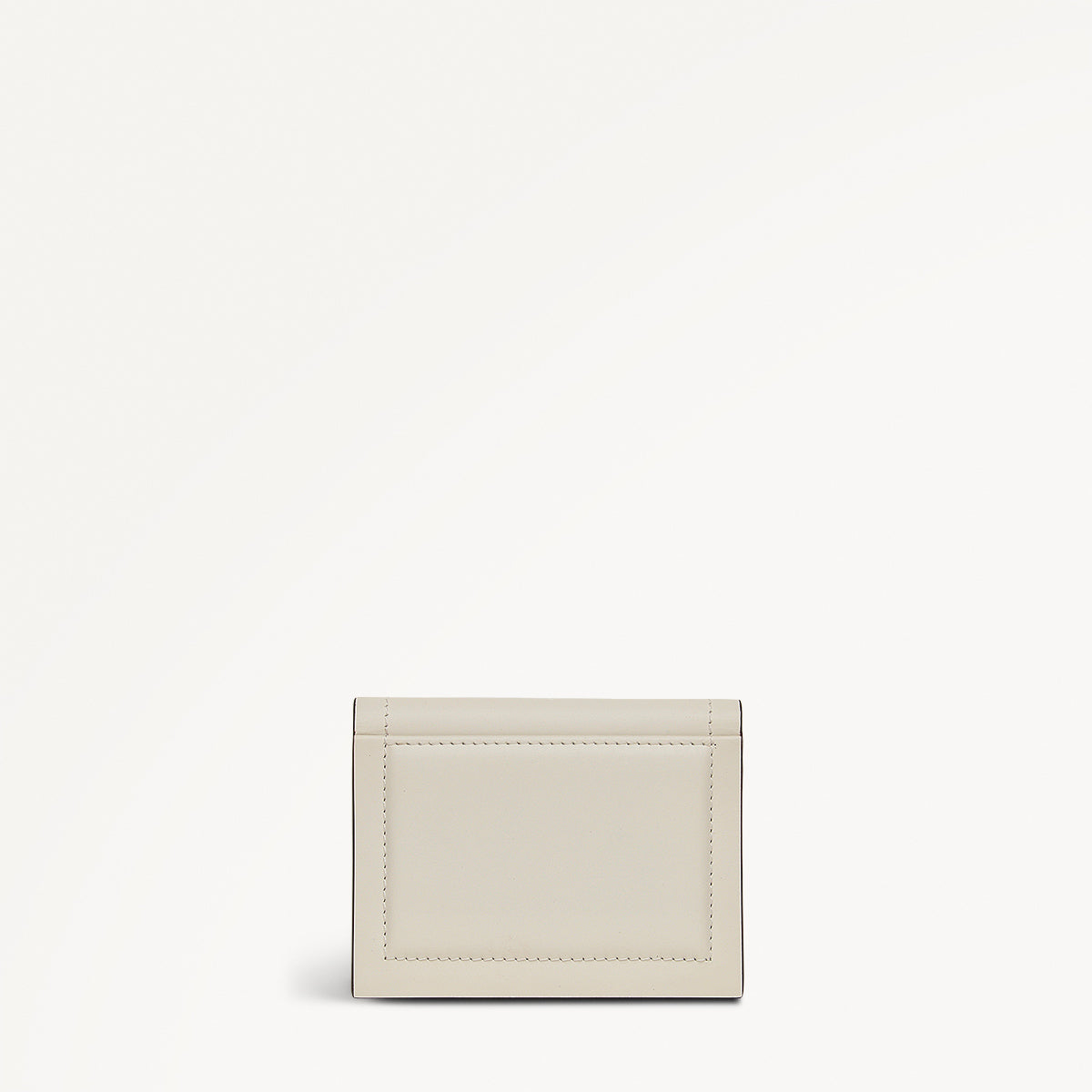 Heritage Lane Leather Small Card Holder in Chalk - 111471