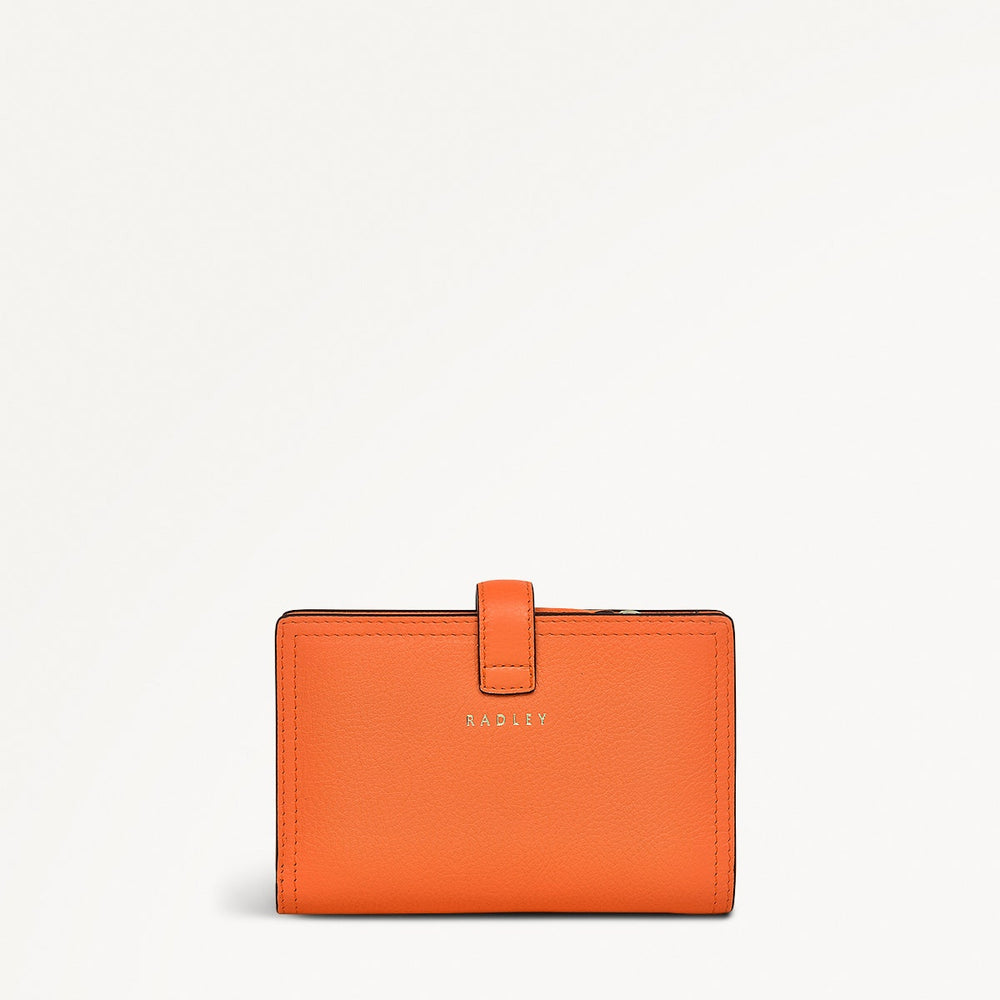 WILLIS STREET MEDIUM BIFOLD Wallet ORANGE PEEL