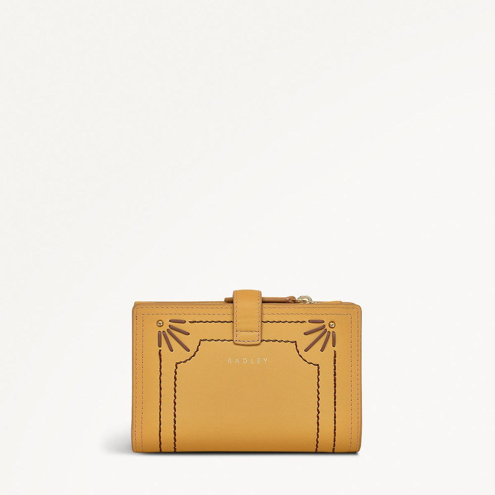 WILLIS STREET - CRAFT MEDIUM BIFOLD Wallet PECAN