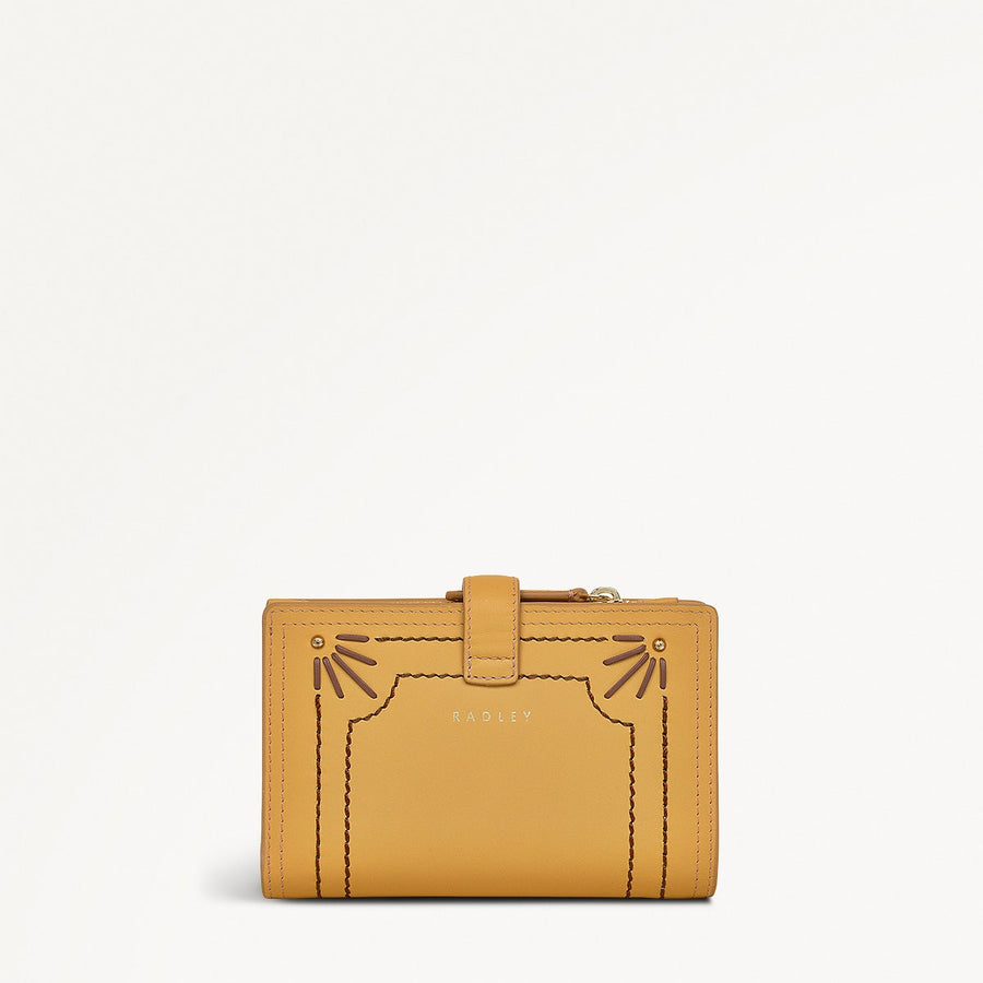 WILLIS STREET - CRAFT MEDIUM BIFOLD Wallet PECAN