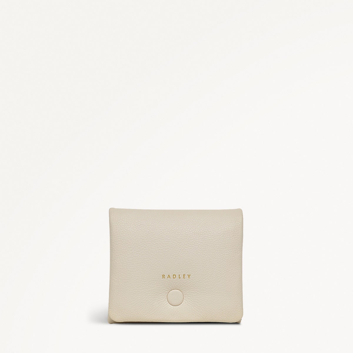 Mallow Street Leather Medium Folded Wallet in Chalk - 111480