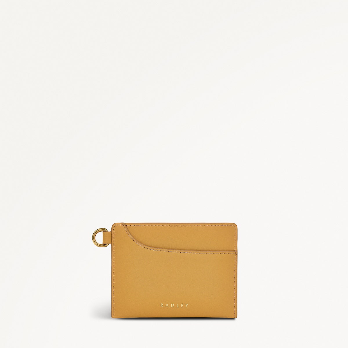 Pockets Leather Small Card Holder in Pecan - 111483