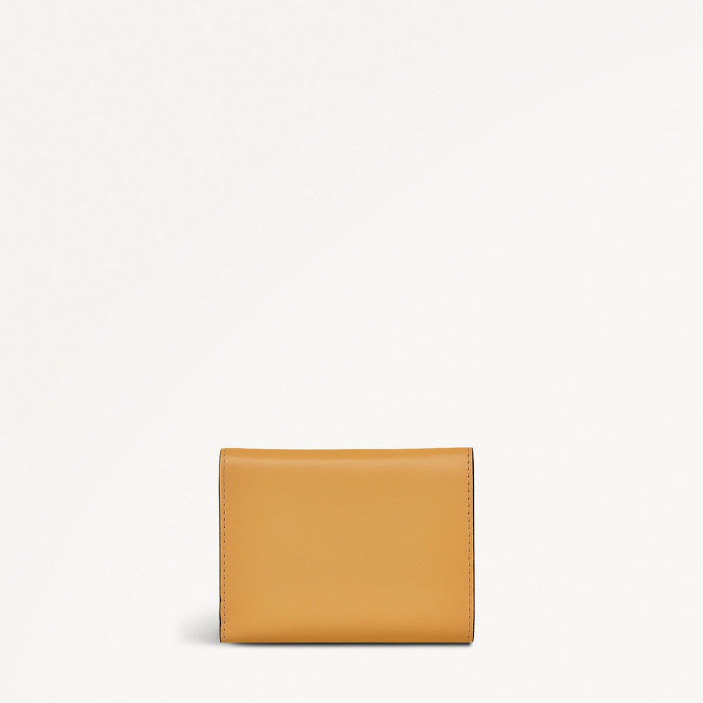 BIRD OF PARADISE SMALL TRIFOLD wallet CHALK