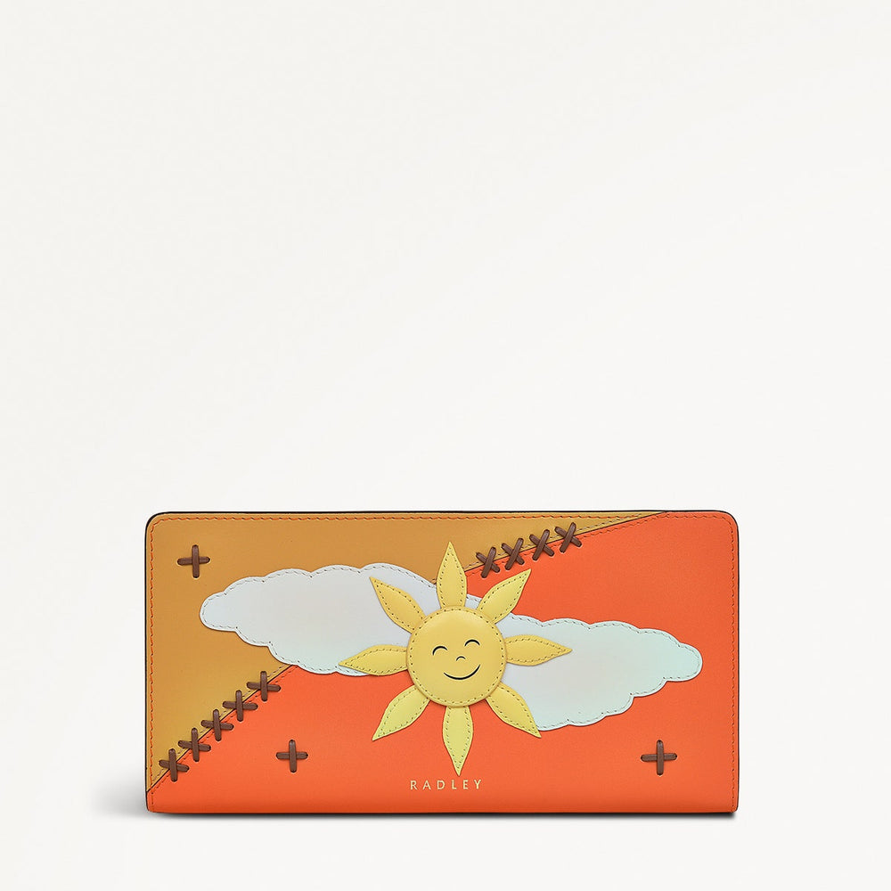 Coin Street Summer Sun Large Bifold Wallet - RSE10801