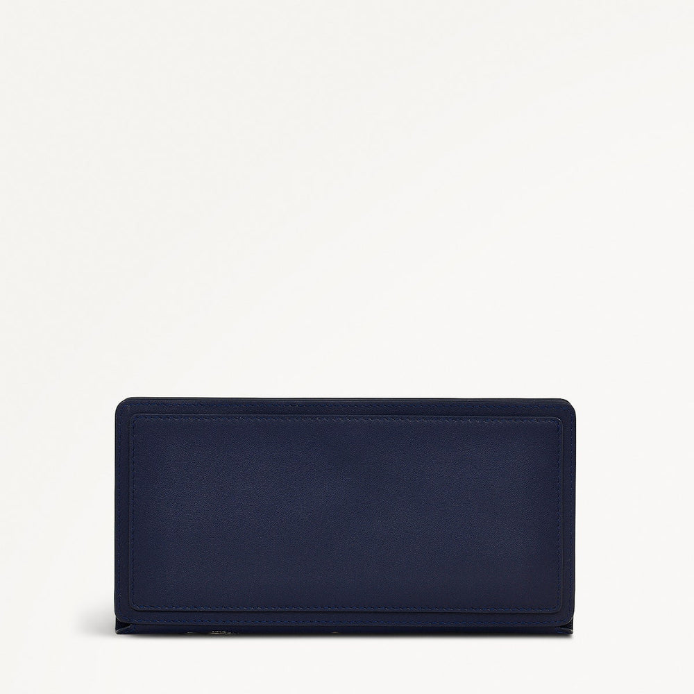 Coin Street Leather Large Bifold Wallet in Evenfall - 111502