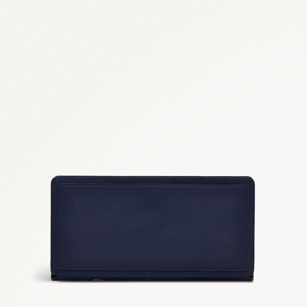 Coin Street Leather Large Bifold Wallet in Evenfall - 111502