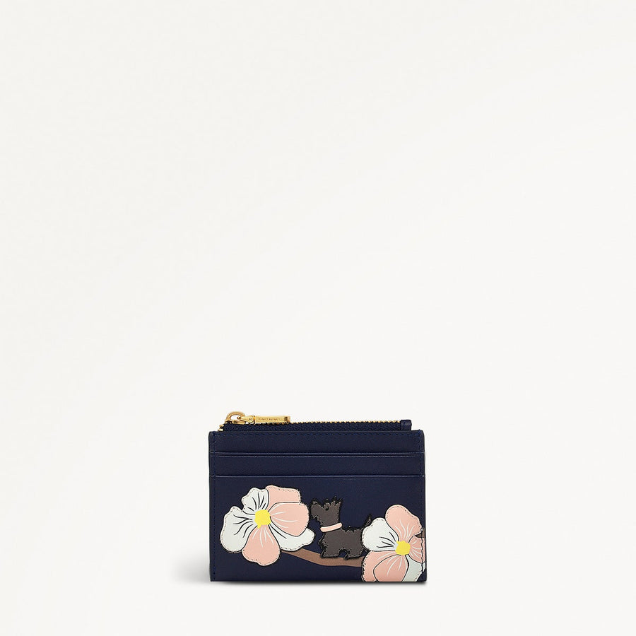 Coin Street Leather Small Coin Purse in Evenfall - 111504