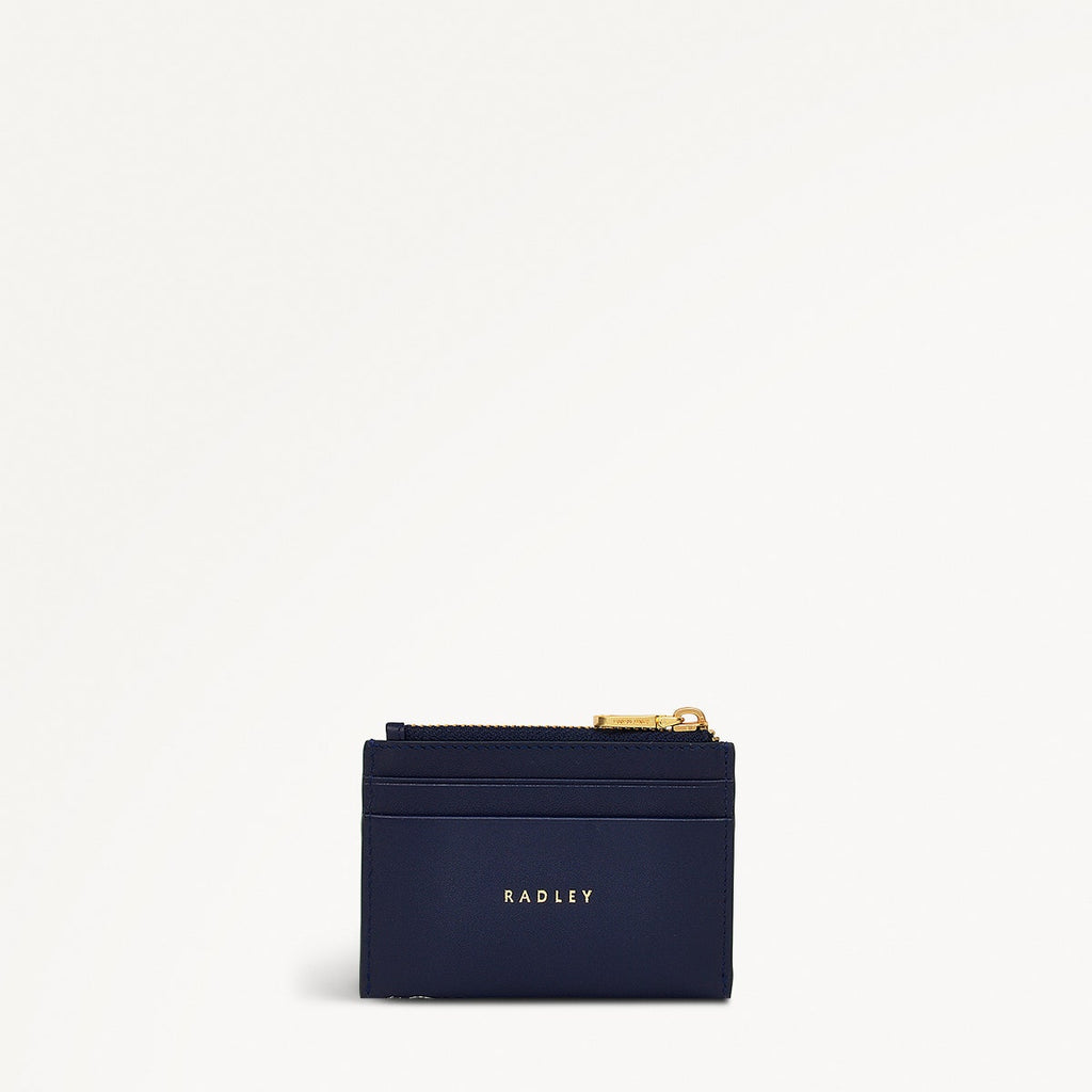 Coin Street Leather Small Coin Purse in Evenfall - 111504