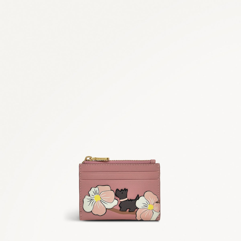 Coin Street Leather Small Coin Purse in French Rose - 111517
