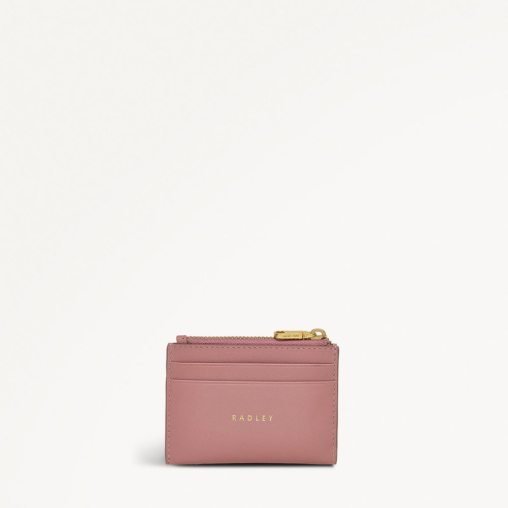 Coin Street Leather Small Coin Wallet in French Rose - 111517