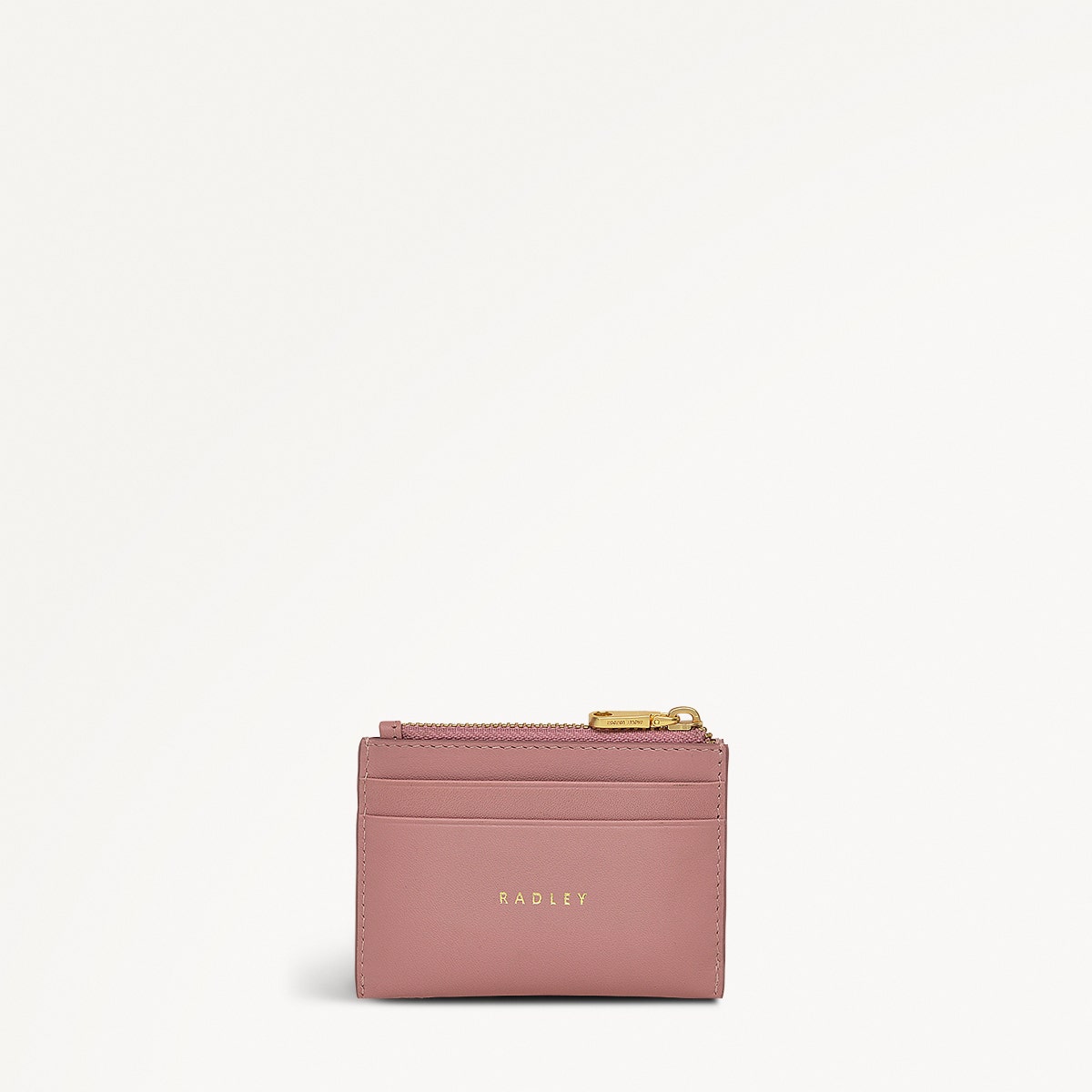 Coin Street Leather Small Coin Wallet in French Rose - 111517