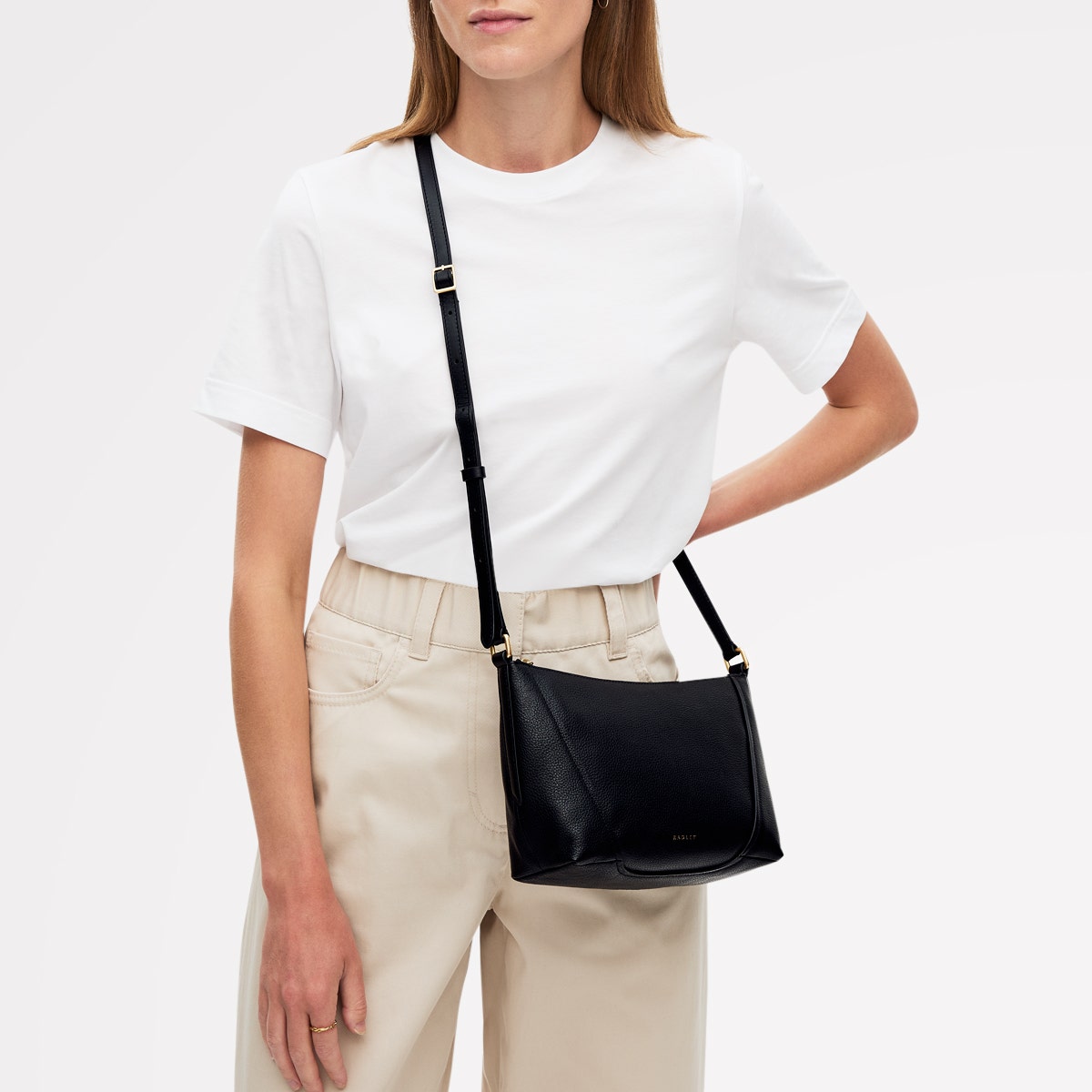 Black Small Leather Cross Body Bag | Kendal Terrace AW25 | Radley