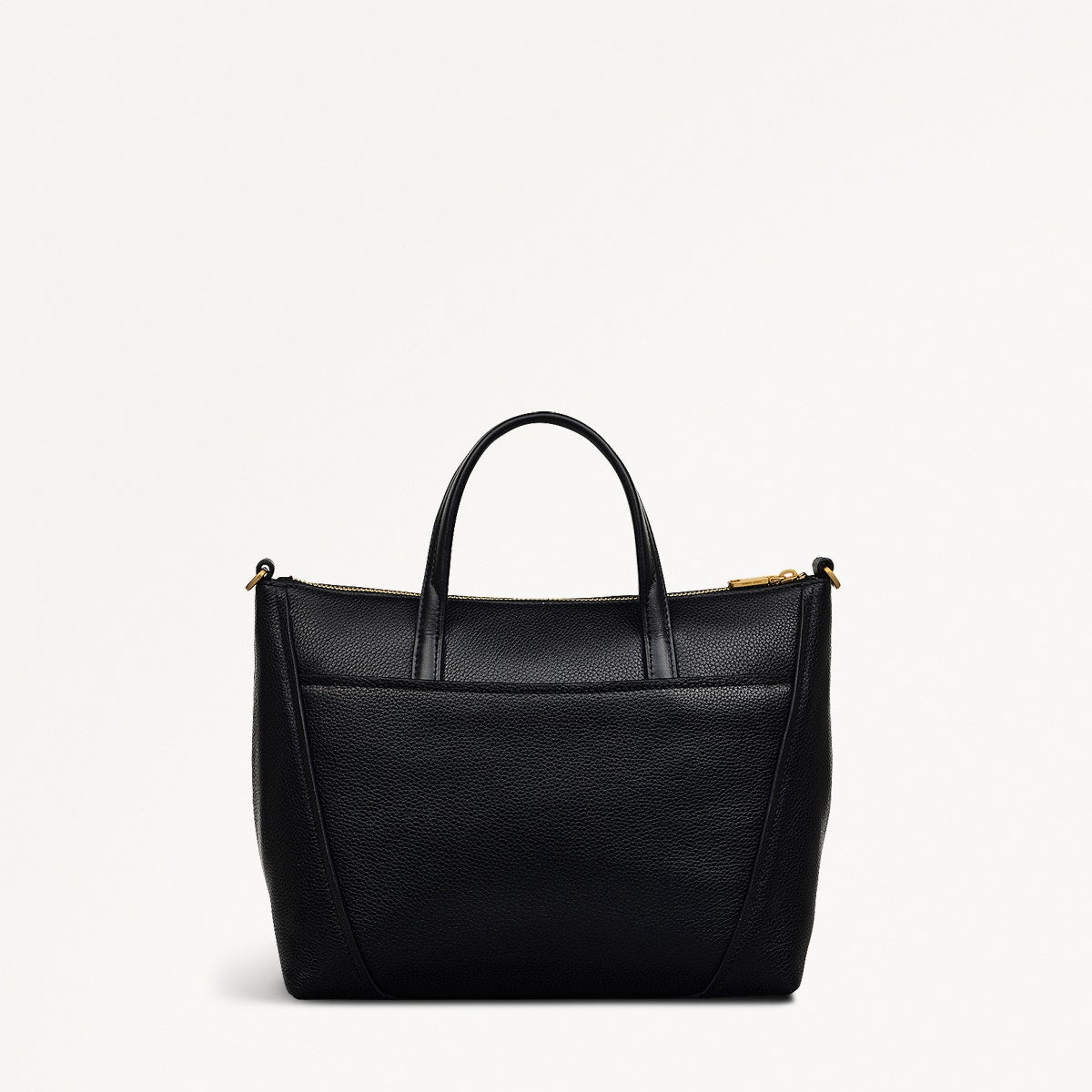 Black Medium Leather Grab Bag | Kendal Terrace AW25 | Radley