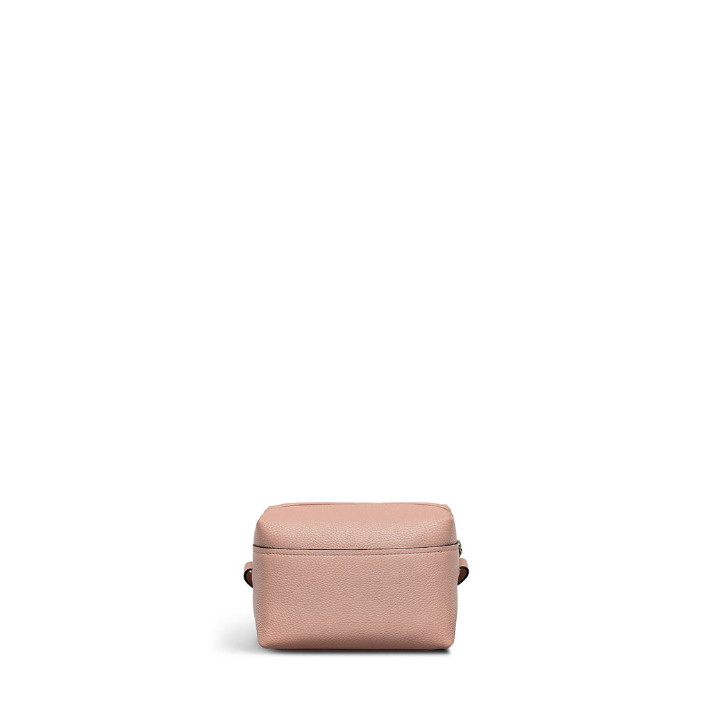 Bishops Lane Leather Small Ziptop Cross Body Bag in Prairie Pink - 111576