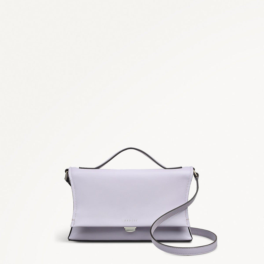 Ellerdine Way Fabric Medium Flapover Cross Body Bag in Bellflower - 111620
