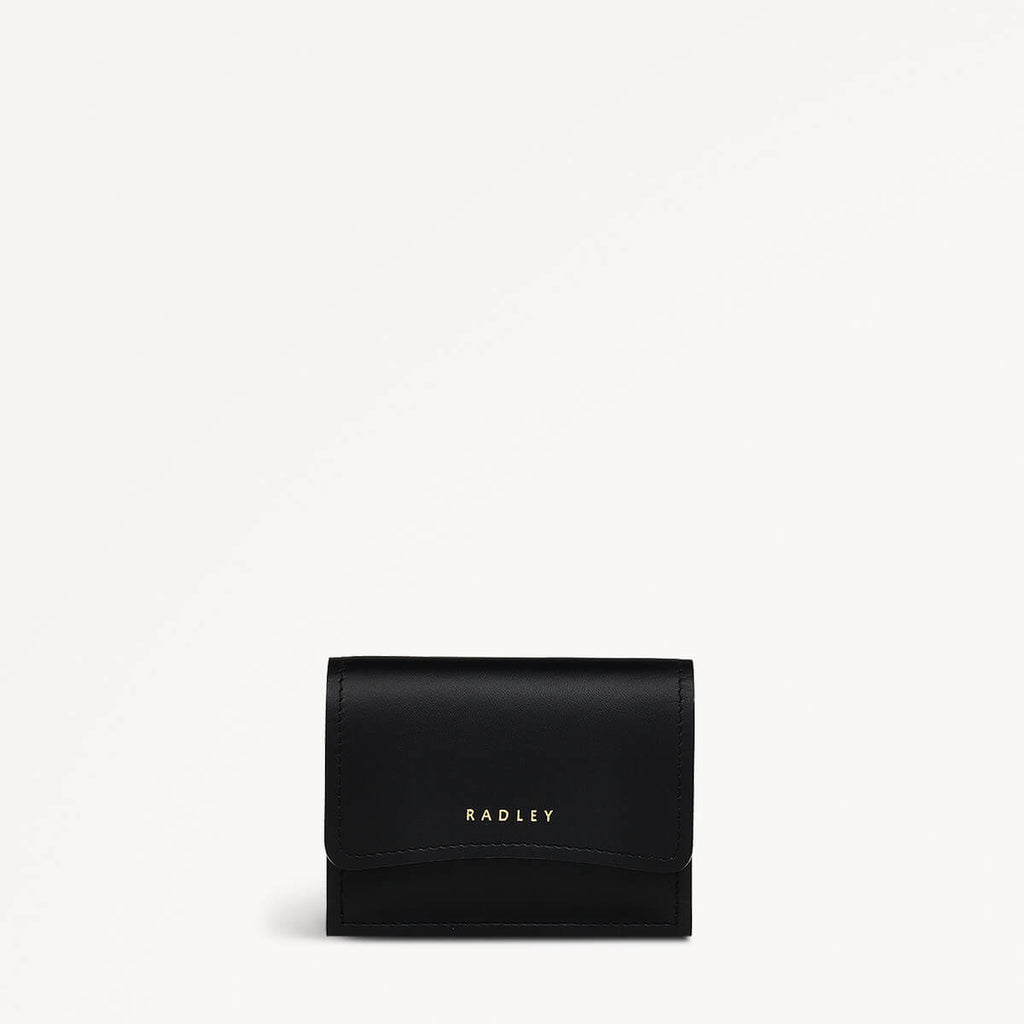 Selsey Street Leather Small Coin wallet in Black - 111647