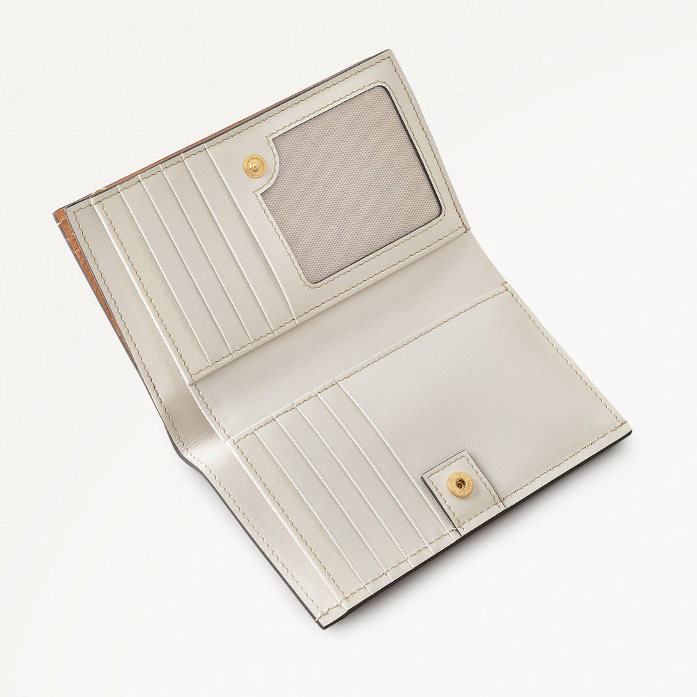 Kendal Terrace Leather Medium Bifold Wallet in Dark Butter - 111654