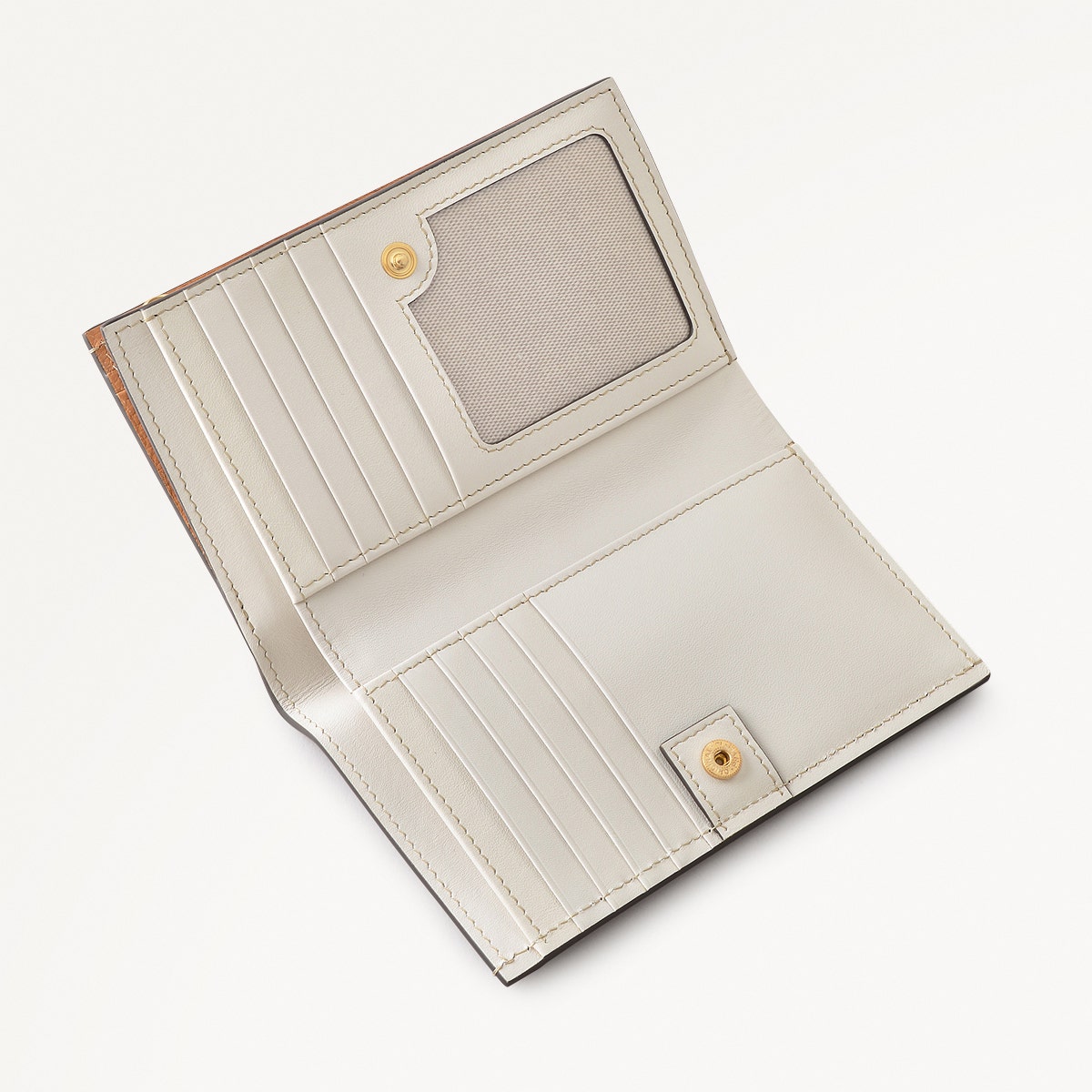 Kendal Terrace Leather Medium Bifold Wallet in Dark Butter - 111654