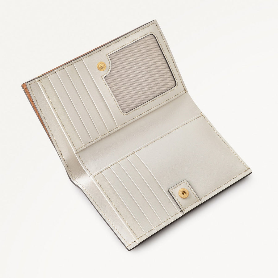 Kendal Terrace Leather Medium Bifold Wallet in Dark Butter - 111654