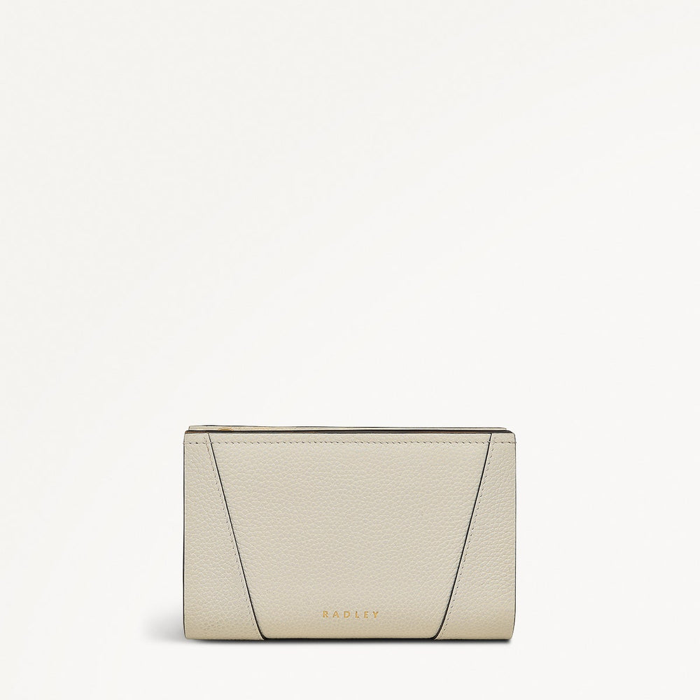 Kendal Terrace Leather Medium Bifold Wallet in Chalk - 111655