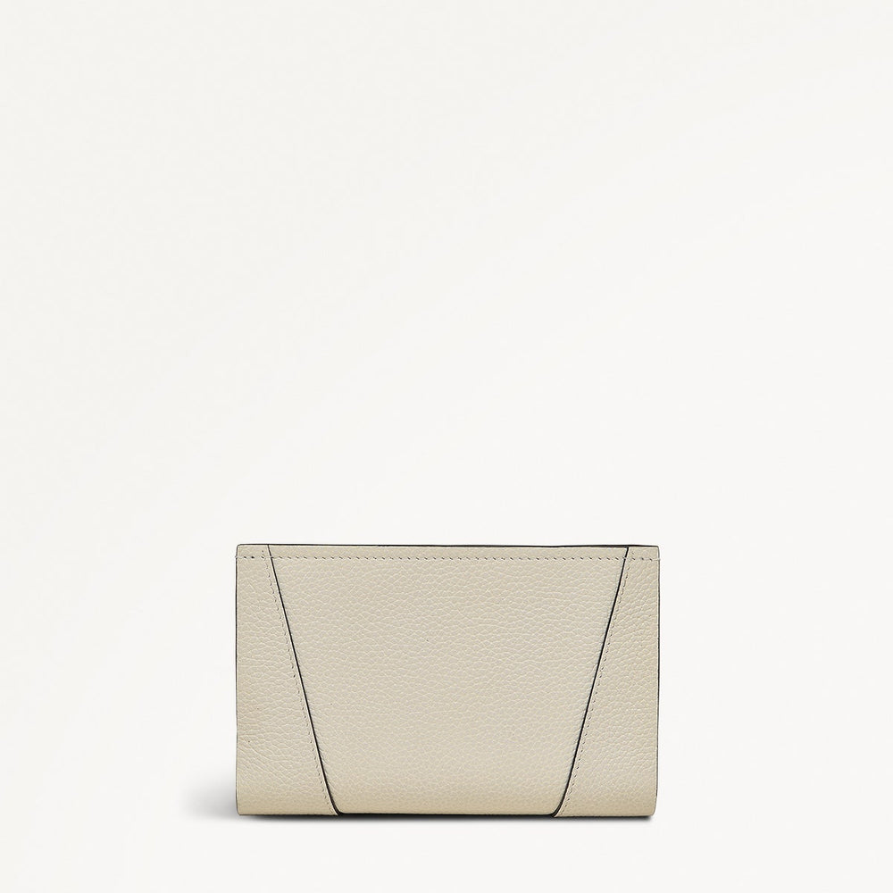 Kendal Terrace Leather Medium Bifold Wallet in Chalk - 111655