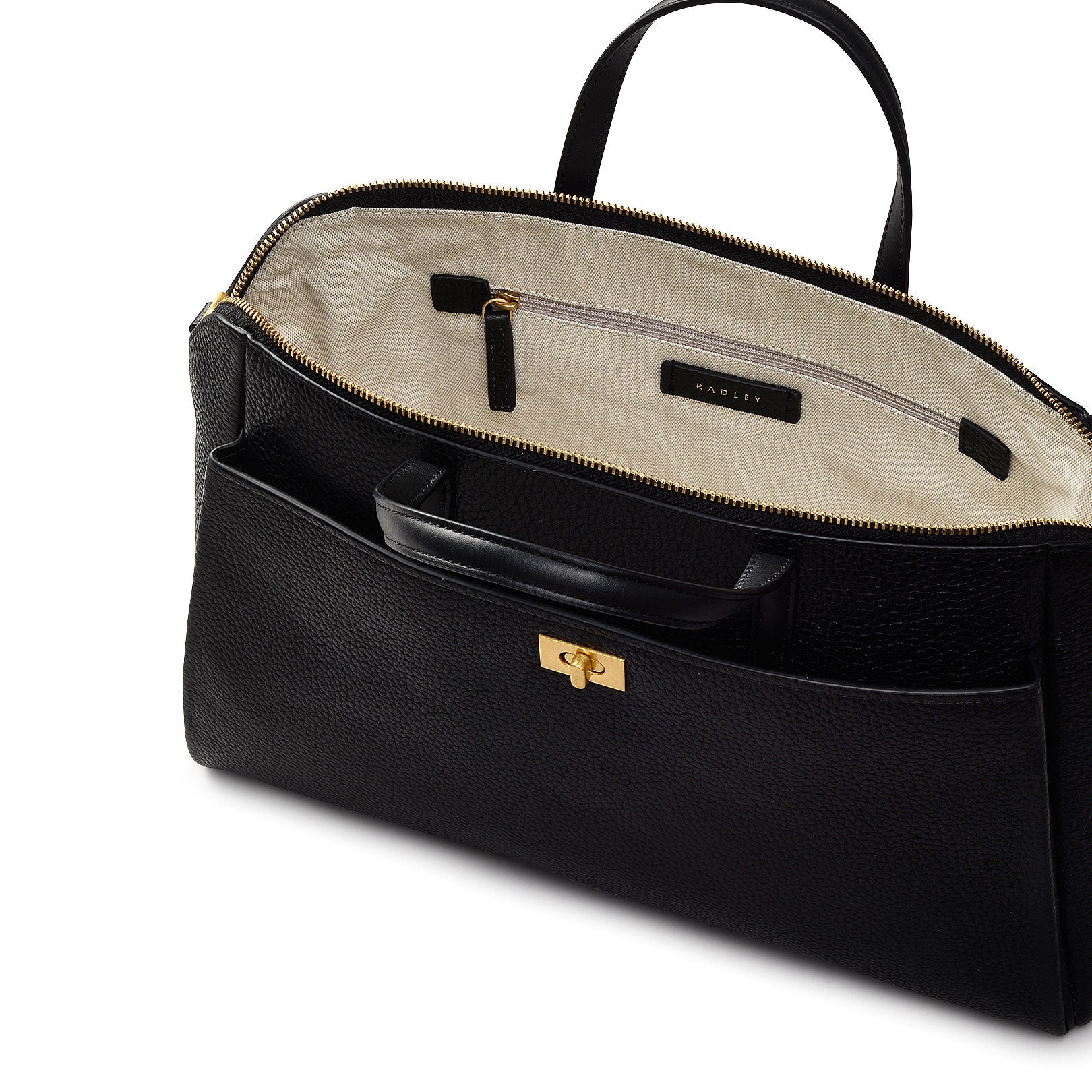 Black Medium Grab Bag | Brook Avenue AW25 | Radley