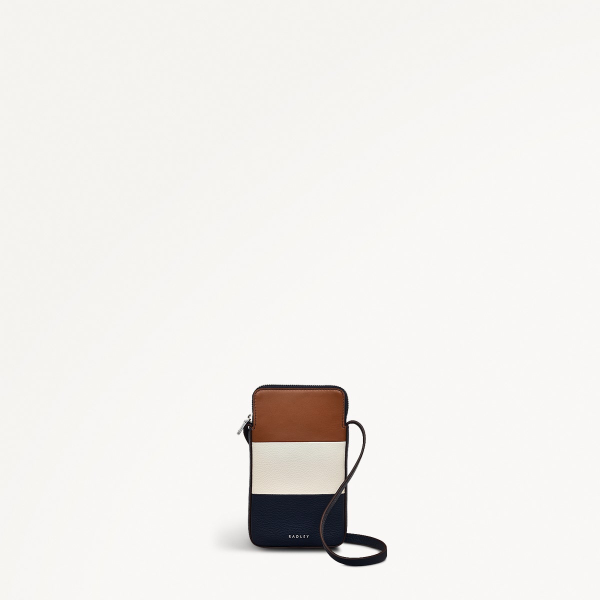 Grainger Way Leather Medium Phone Cross Body Bag in Ink - 111728