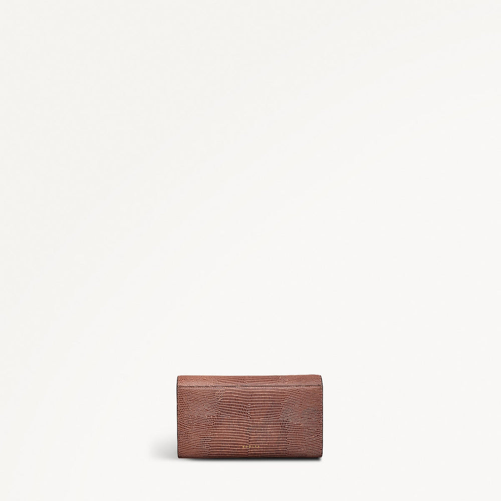 Carpenter Yard Leather Large Phone Cross Body Bag in Prairie Pink - 111729