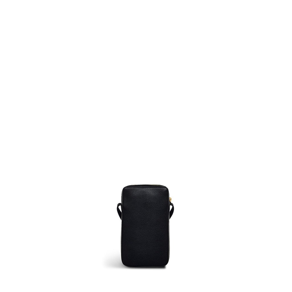 Radley Cookie Cutter - Protect Leather Medium Phone Cross Body Bag in Black - 111757