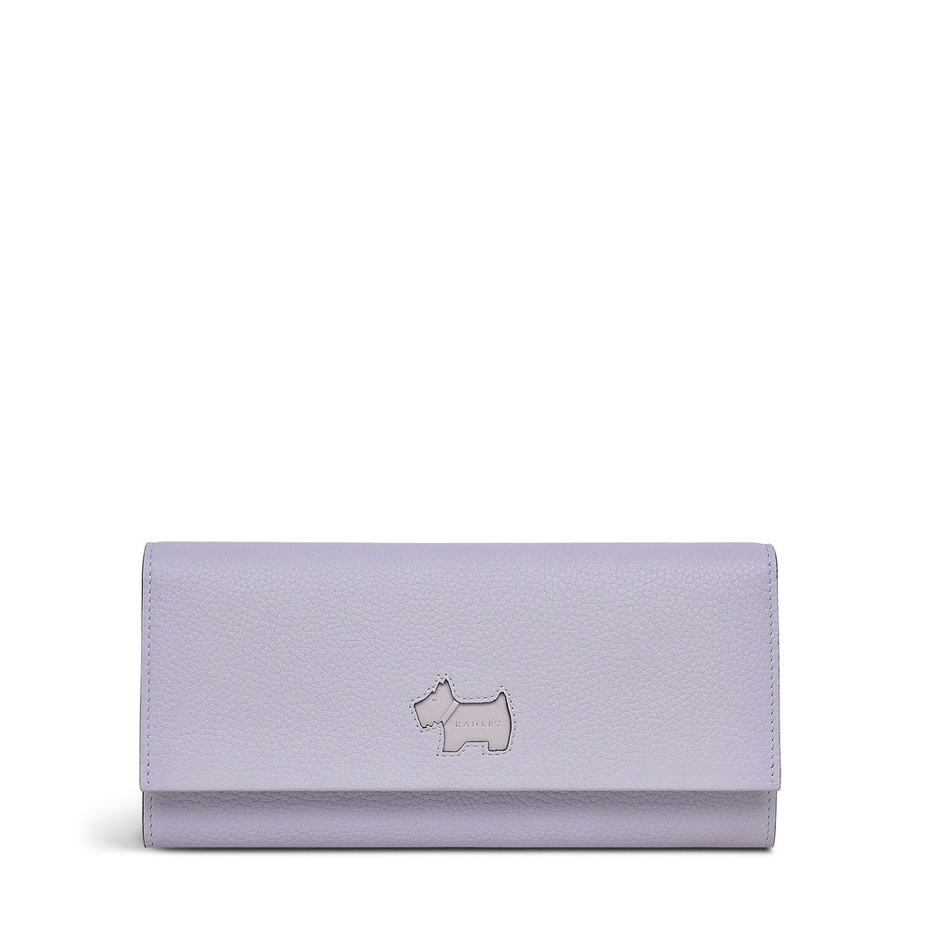 Radley Cookie Cutter - Protect Leather Large Flapover Wallet in Bellflower - 111783