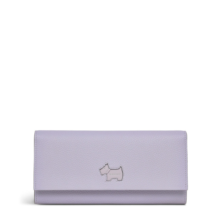 Radley Cookie Cutter - Protect Leather Large Flapover Wallet in Bellflower - 111783